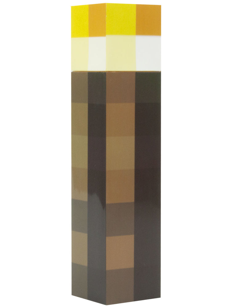 Minecraft Torch 22oz Kids Plastic Screw Lid Water Bottle