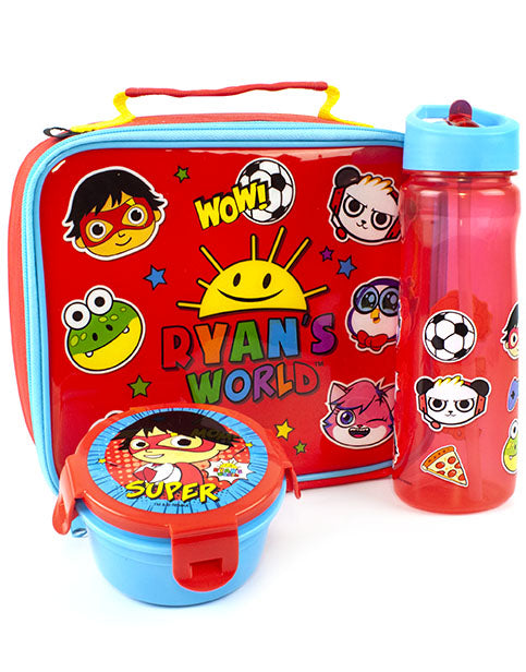 Super Mario Lunch Box Set Kids (School Food bag, Water Bottle