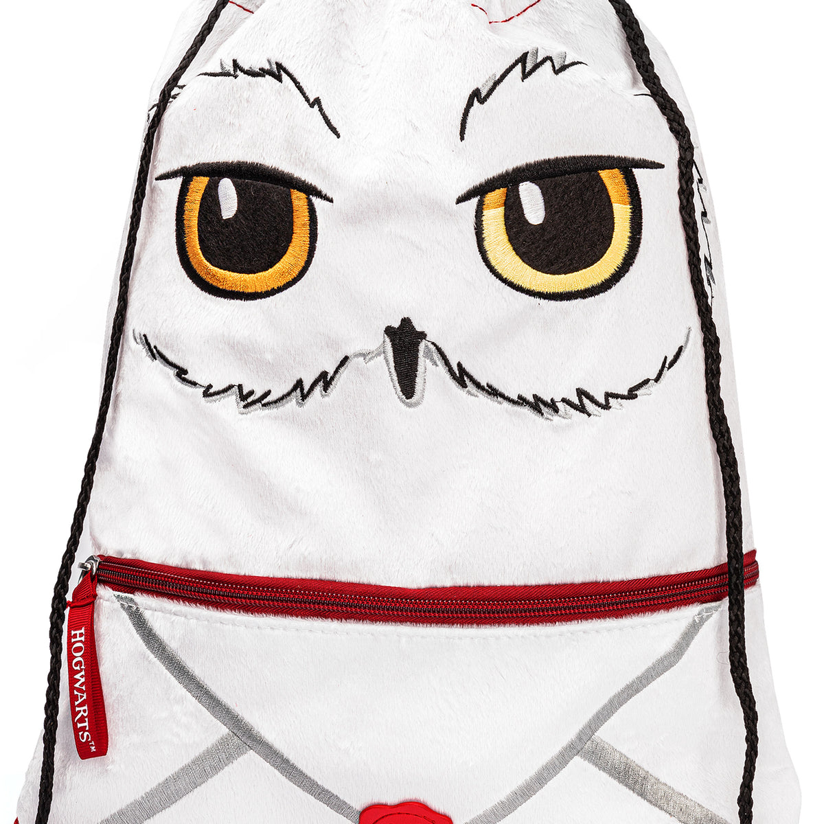 Harry Potter Hedwig Owl Delivery Plush Drawstring Swim Bag