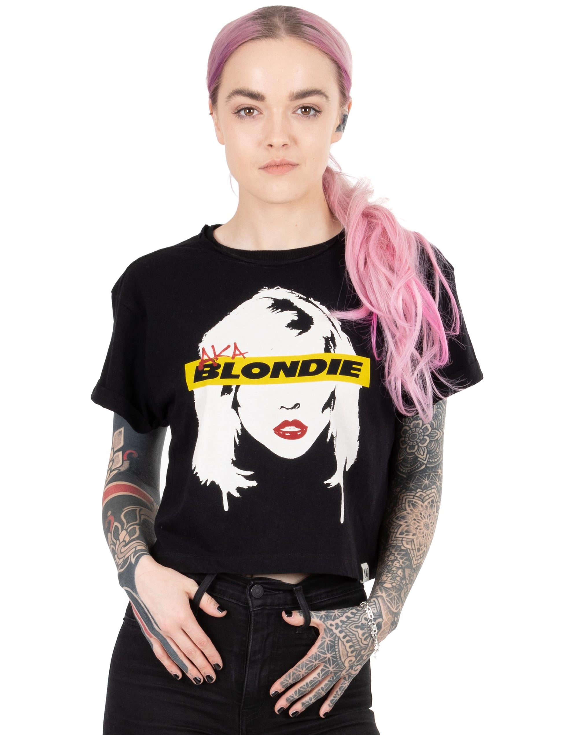 Blondie AKA Cropped T-Shirt For Women — Vanilla Underground