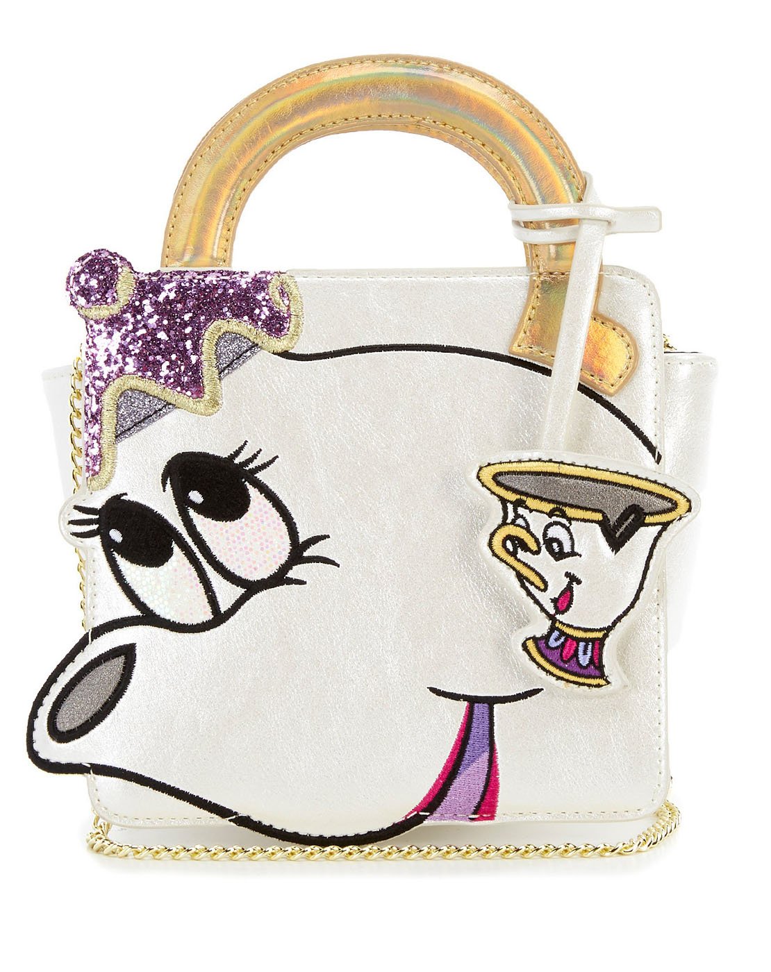 Danielle Nicole Disney Mrs Potts And Chip Crossbody Bag — Vanilla ...