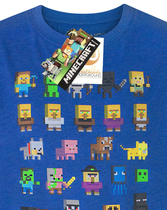 Minecraft Sprites Boy's T-Shirt — Vanilla Underground