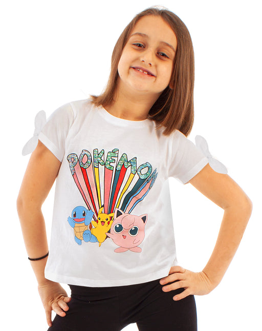 POKEMON - T-Shirt Black Eevee KIDS (158/164) : : T