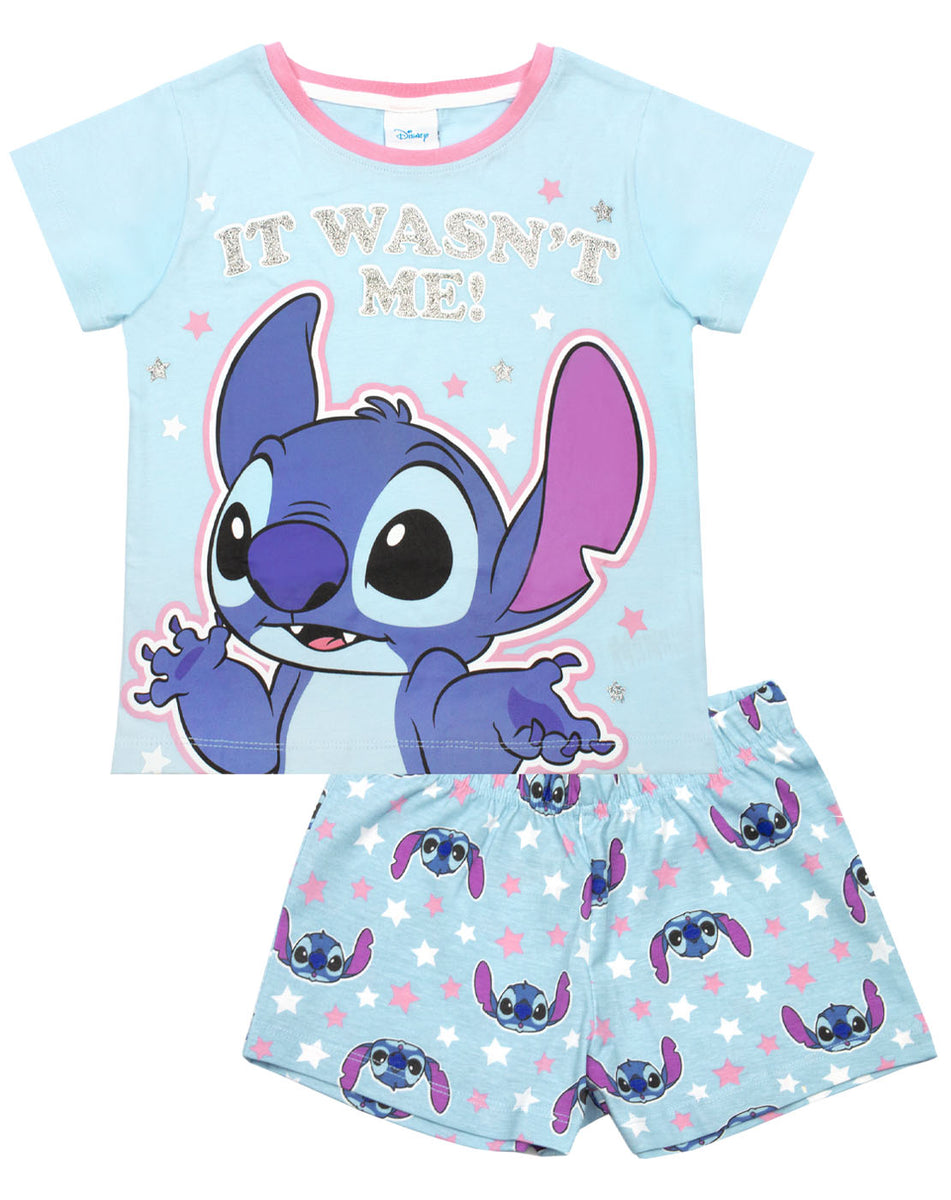 Buy Blue Disney Lilo & Stitch Cotton Pyjamas (3-14yrs) from the