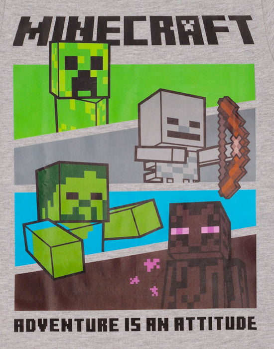 This Minecraft sleepwear set for children is perfect for relaxing and playing their favourite video game, Minecraft; it is 100% official Minecraft merchandise, to get the most out of this product please follow all wash and care label instructions before use.