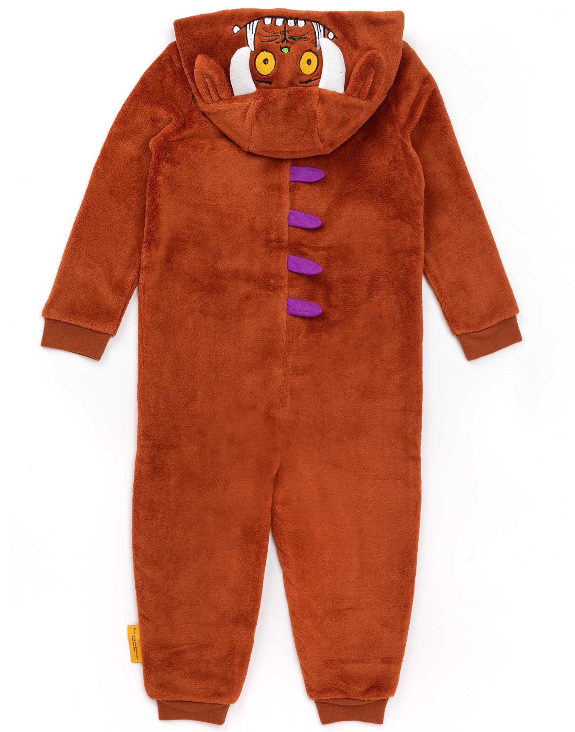 The Gruffalo Onesie For Kids Fluffy Character Pyjamas - Brown — Vanilla ...