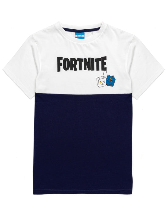 Fortnite Colour Block Logo Boy's T-Shirt