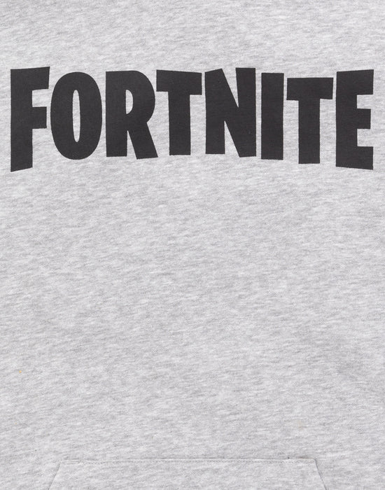 Fortnite Sweatshirt For Boys Battle Royale Hooded - Grey