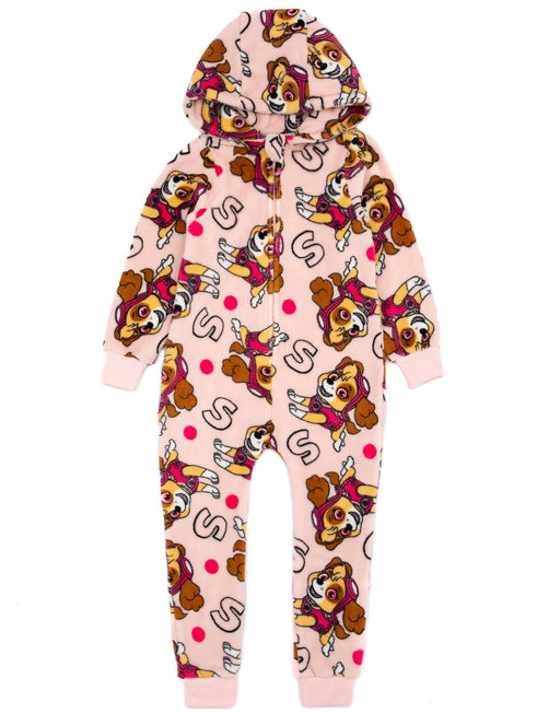 PAW Patrol Hooded Girls Sleepwear Onesie Vanilla Underground