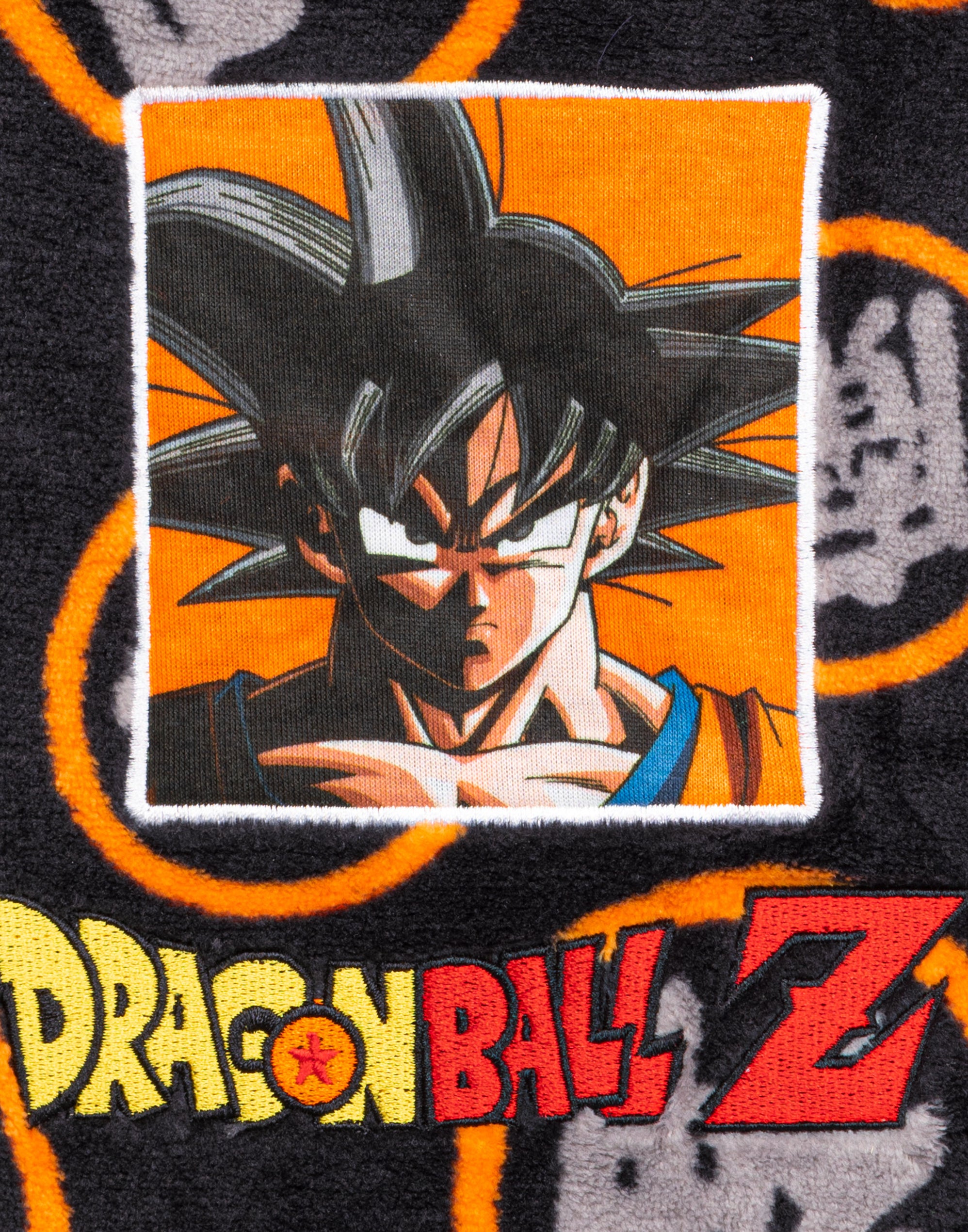 Dragon Ball Z Dressing Gown For Mens Anime Series Bathrobe — Vanilla ...