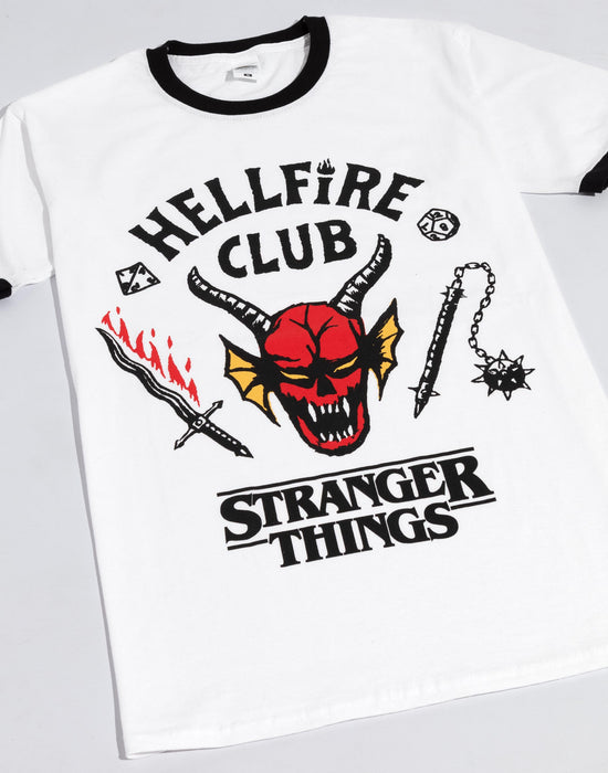 Stranger Things T-Shirt Hellfire Club Heroes Inc - Vendiloshop