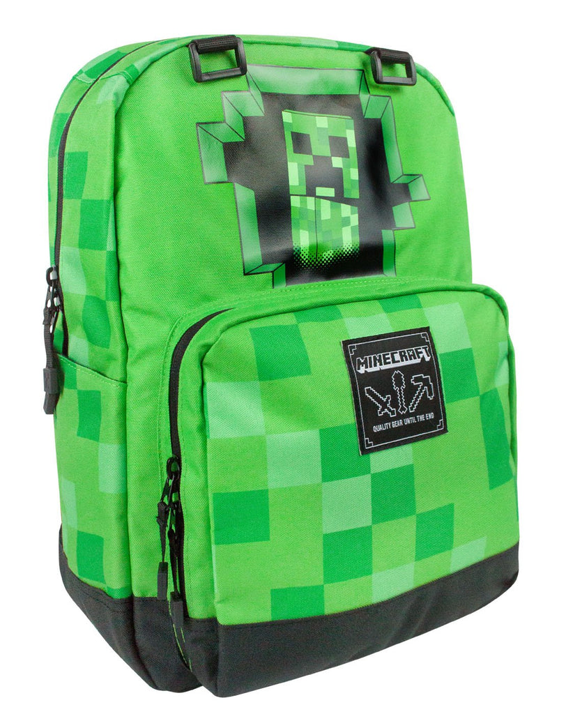 Minecraft creeper inside on sale backpack