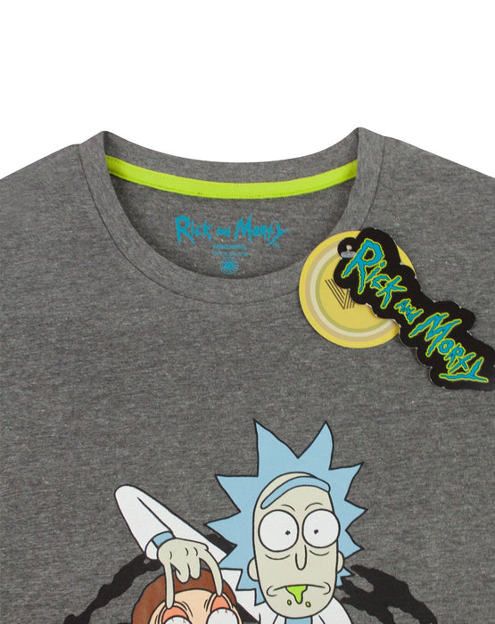 Rick and Morty Portal Pyjamas and Mug Gift Set Bundle