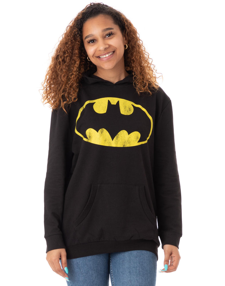 Batman Distressed Logo Women's Hoodie