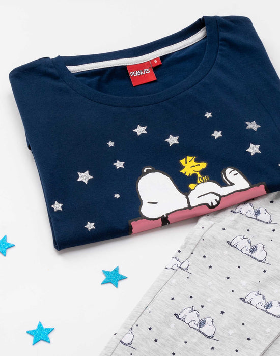 Snoopy Pyjamas For Women T-Shirt & Loungepants — Vanilla Underground