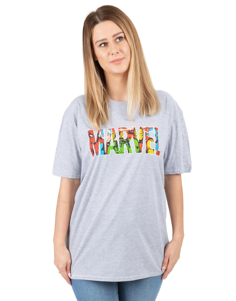 Underground Vanilla Character — Ladies Logo Marvel T-Shirt