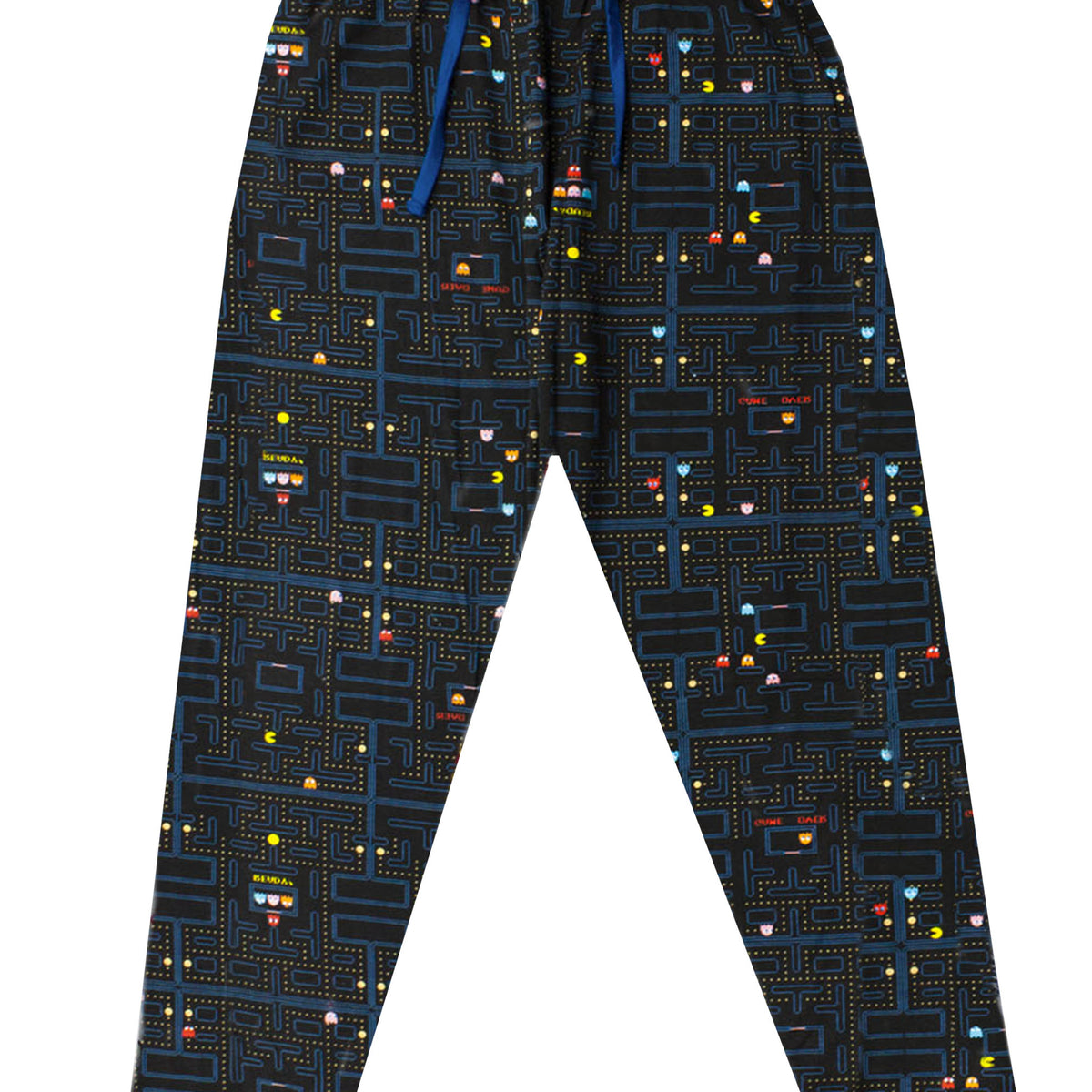Official Namco Men's Classic Pac-Man Halloween Comfy Lounge Pants! (S, M,  L, XL)