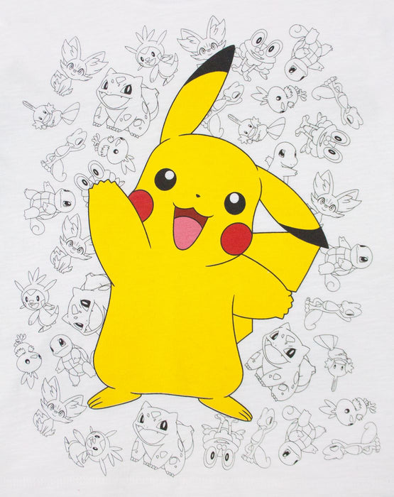 Pokemon Pikachu Wave Boy's T-Shirt