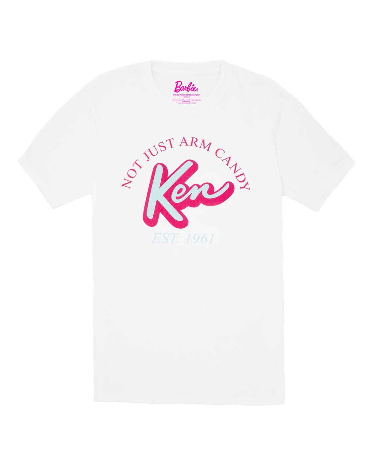 Ipeepz Not Just Arm Candy Ken Barbie Shirt