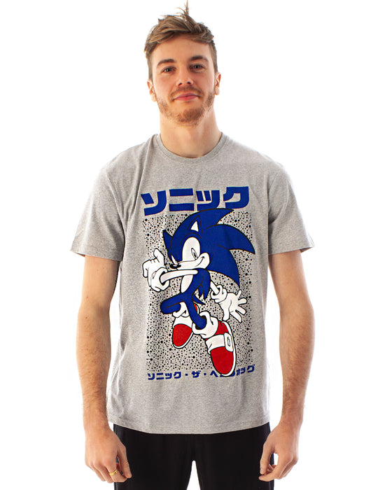 Sonic The Hedgehog Men's Pyjama Lounge Pant Set — Vanilla Underground