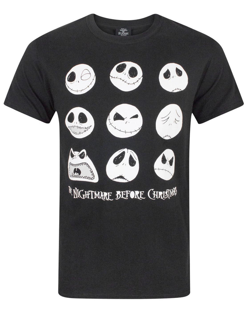 Nightmare Before Christmas Jack Expressions Men's T-Shirt