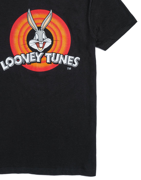 Looney Tunes Top Vanilla Bunny Underground for - Black T-Shirt Bugs — Women\'s