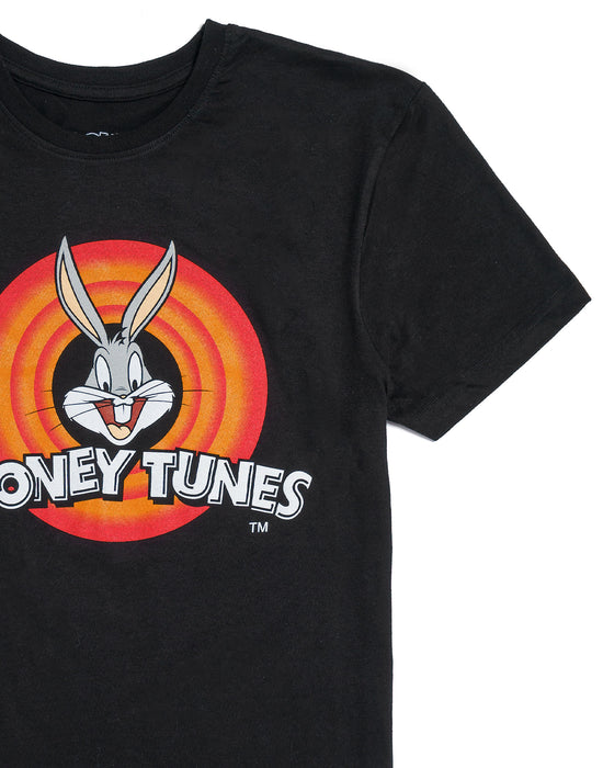 Black T-Shirt Bunny Top for Vanilla Tunes Looney — Underground - Women\'s Bugs