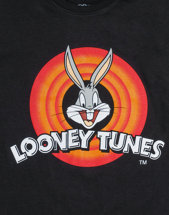 Women\'s Looney Vanilla Top Black T-Shirt Tunes Bugs - for — Underground Bunny